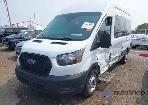2023 Ford Transit-350 Passenger Van Xl из США, поврежденный, VIN 1FBAX9X86PKA05982